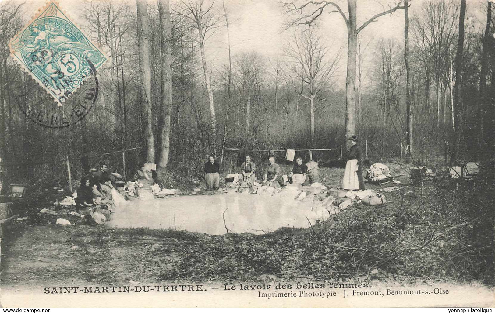 95 - VAL D'OISE - SAINT-MARTIN-DU-TERTRE - Lavoir Des Belles Femmes - 10752 - Saint-Martin-du-Tertre