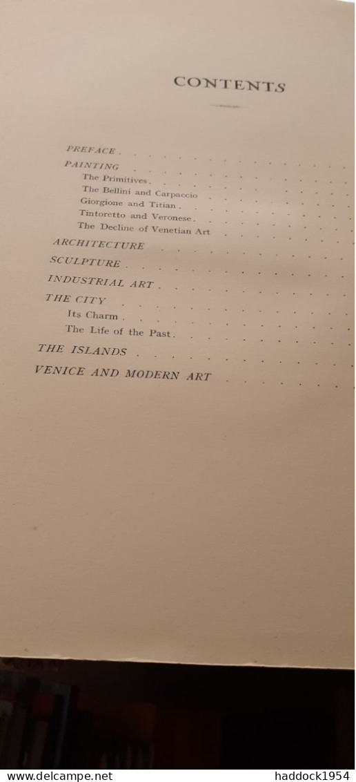 The Art And The Skies Of VENICE CAMILLE MAUCLAIR PIERRE VIGNAL Brentanos 1925 - Architettura