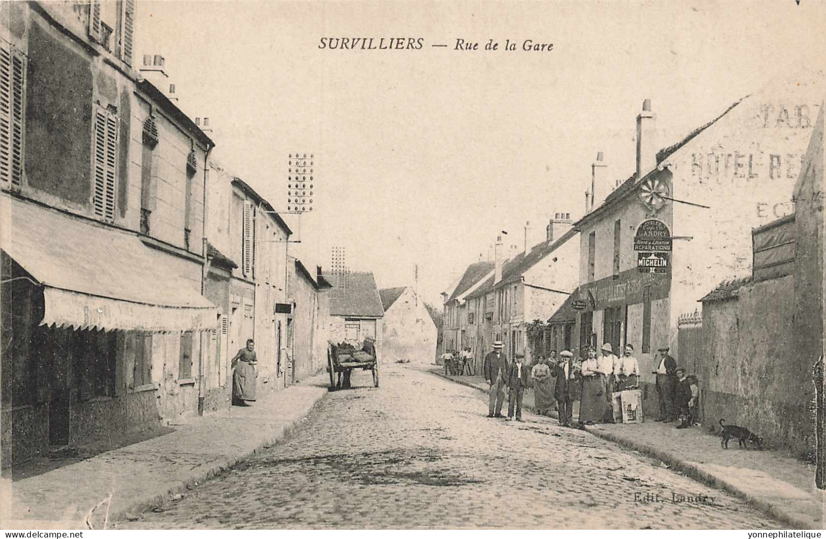 95 - VAL D'OISE - SURVILLIERS - Rue De La Gare - Animation - 10781 - Survilliers