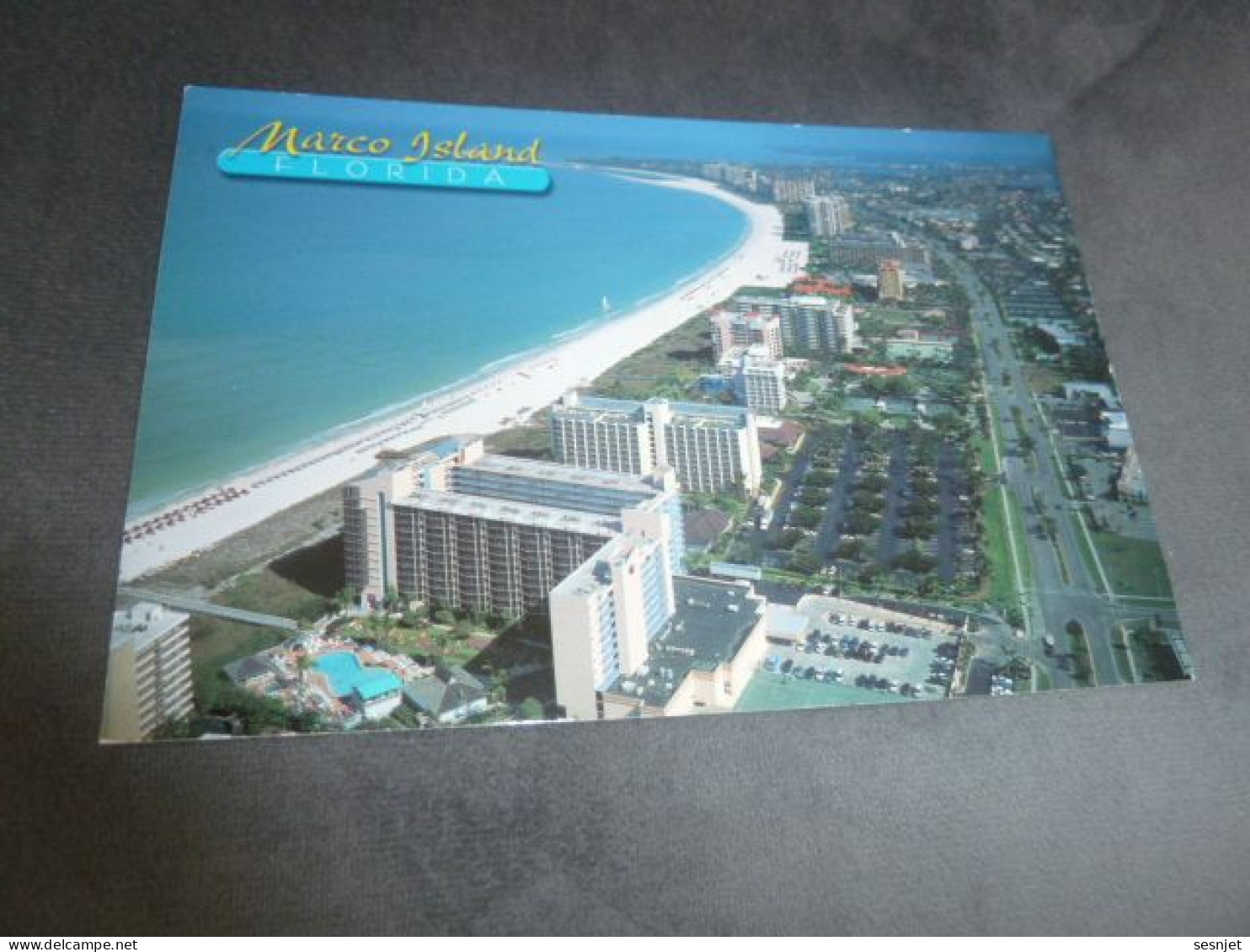 Marco Island Coastine - 4D139 - Editions Scenic - - Orlando