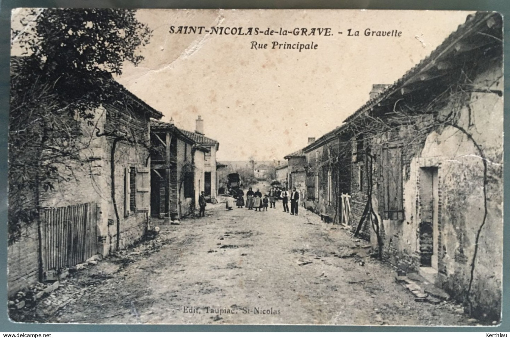 Saint-Nicolas-de-la-Grave - La Gravette - Rue Principale. ANIMEE. - Saint Nicolas De La Grave