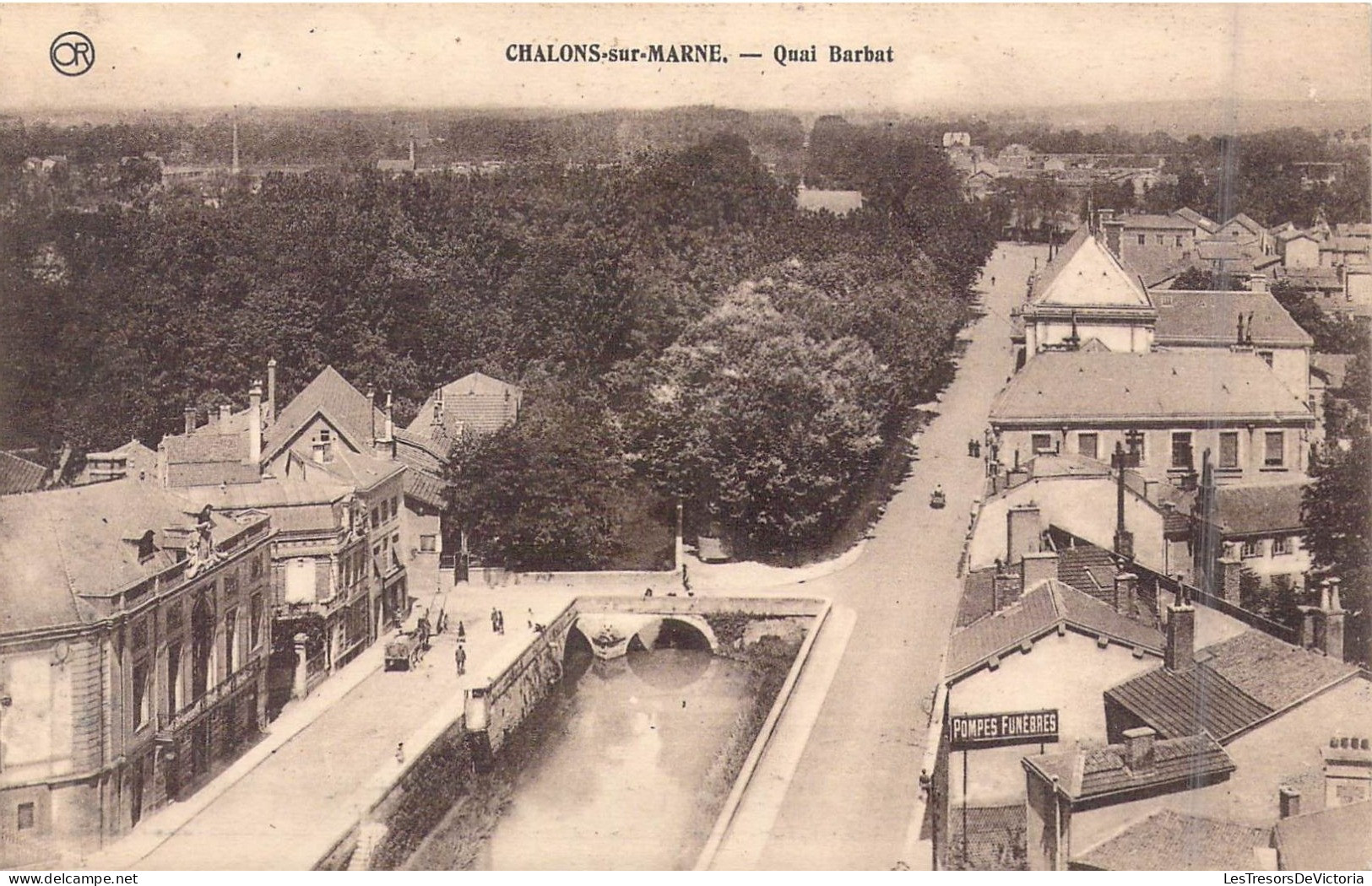 FRANCE - 51 - Châlons-sur-Marne - Quai Barbat - Carte Postale Ancienne - Châlons-sur-Marne