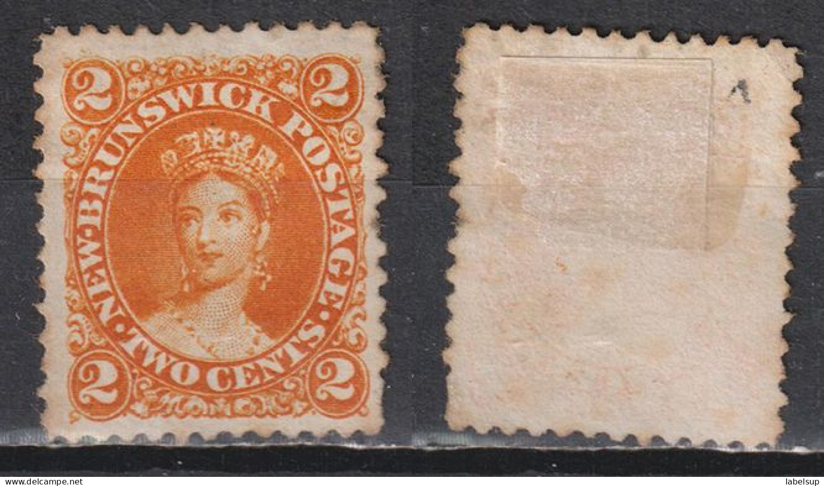 Timbre Neuf* De New Brunswick De 1860 N°7 MH - Unused Stamps