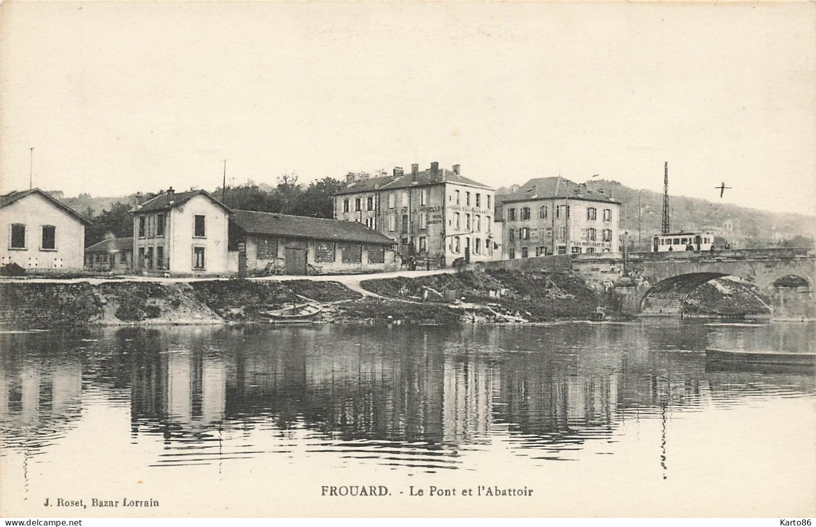 Frouard * Vue Sur Le Pont Et L'abattoir - Frouard