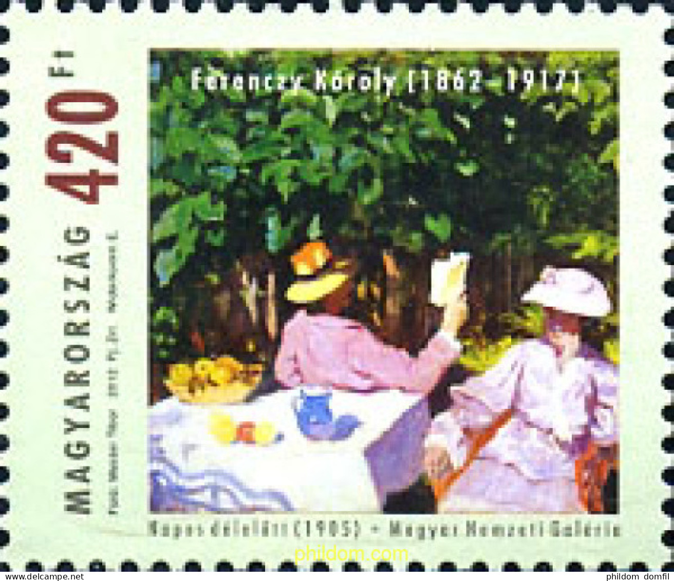 286212 MNH HUNGRIA 2012 - Nuovi