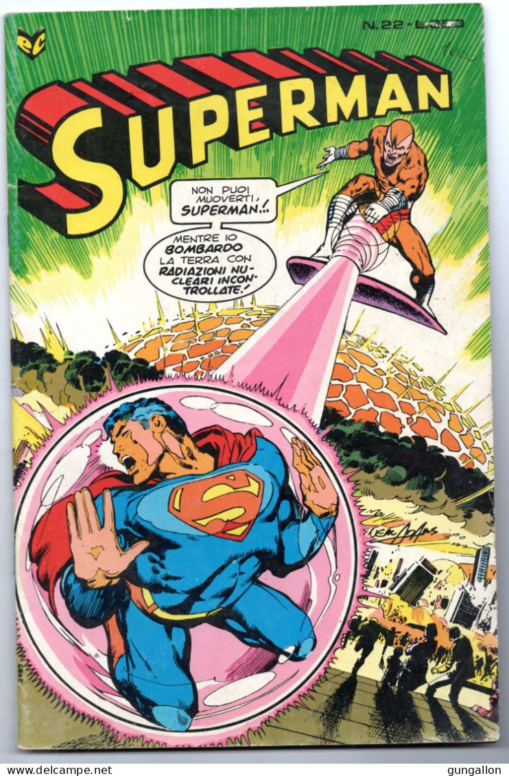 Superman (cenisio 1977) N. 22 - Super Eroi