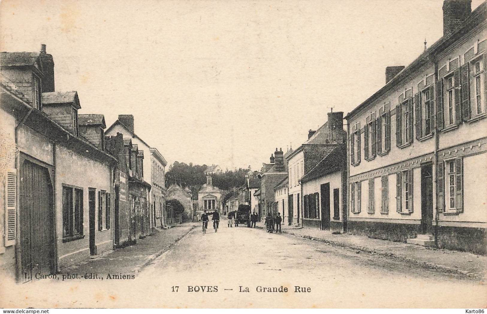 Boves * La Grande Rue Du Village - Boves