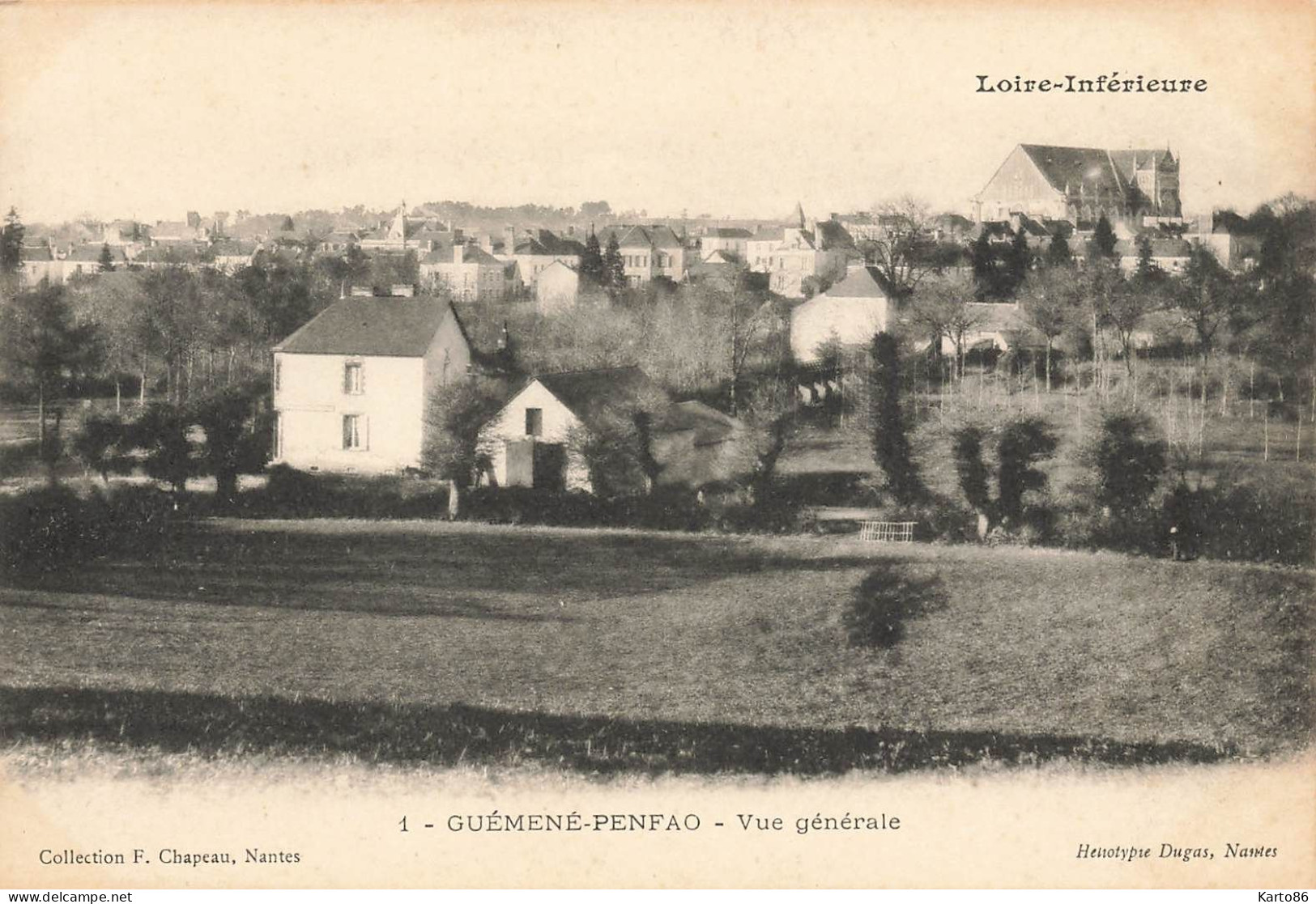 Guémené Penfao * Vue Générale Sur Le Village - Guémené-Penfao