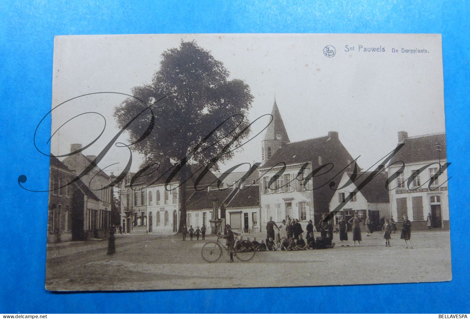 Sint-Pauwels Dorpplaats 1932 In Hemelryk - Sint-Gillis-Waas