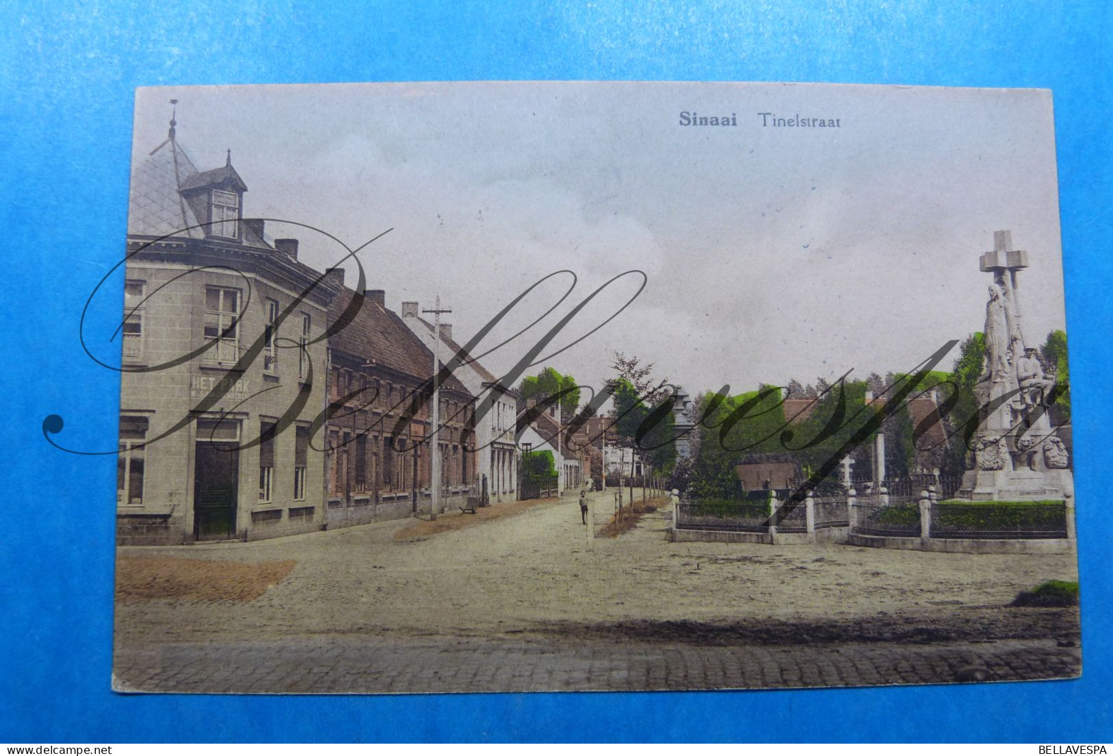 Sinaai Tinelstraat Huis Het Park Uitbater W.F.Van Cremberghe Monument Geurre Gesneuvelden 1914-1918 - Sint-Niklaas