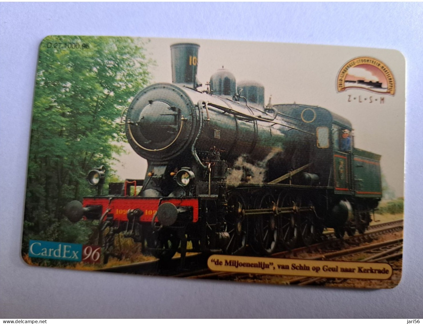 NETHERLANDS  ADVERTISING CHIPCARD / TRAIN/LOCOMOTIVE/ CARDEX 96  /  CRE 362  MINT   ** 13011** - Privat