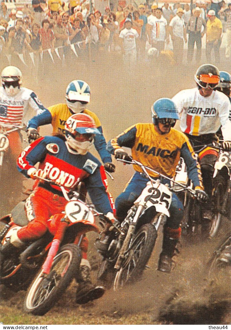 ¤¤   -   Lot De 10 Cartes De MOTOCROSS  -  Motards   -   Course   -    ¤¤ - Motorbikes