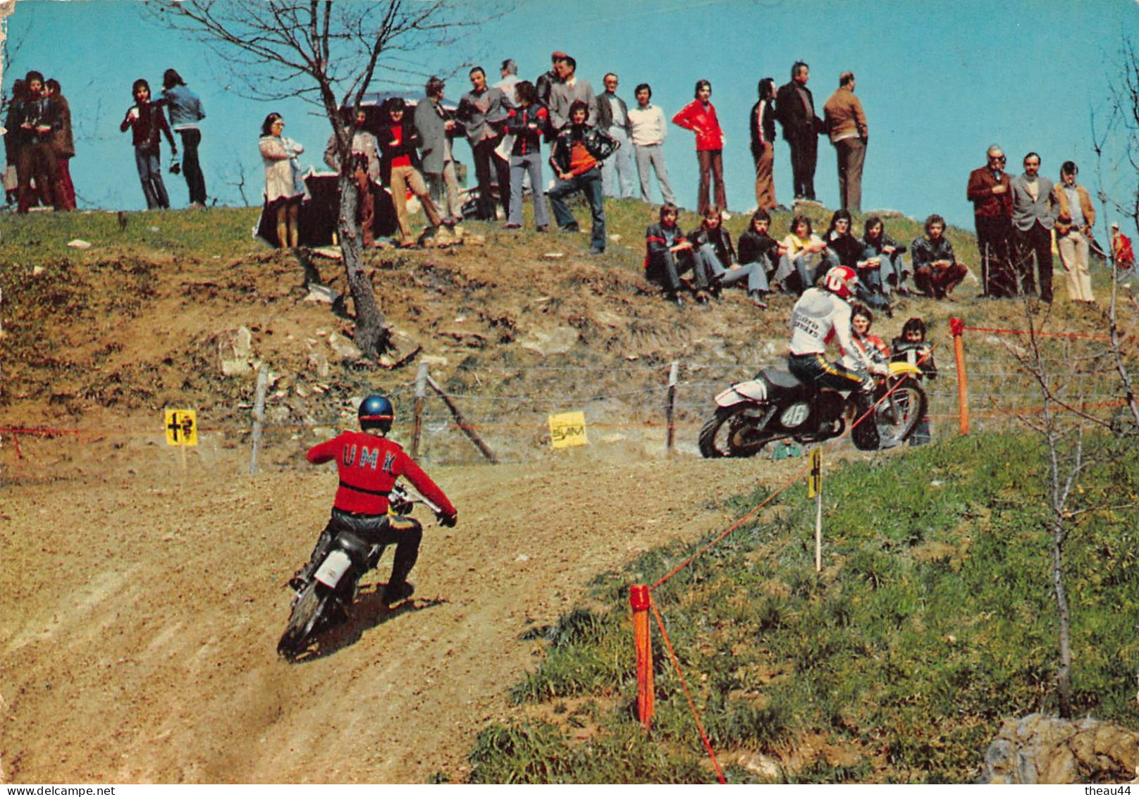 ¤¤   -   Lot de 10 Cartes de MOTOCROSS  -  Motards   -   Course   -    ¤¤