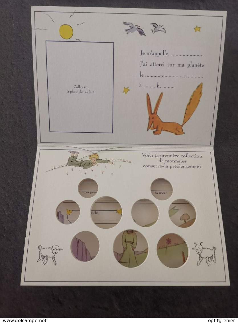 VIDE EMPTY / COFFRET BU VIDE FRANCS 2000 LE PETIT PRINCE FRANCE - Andere & Zonder Classificatie