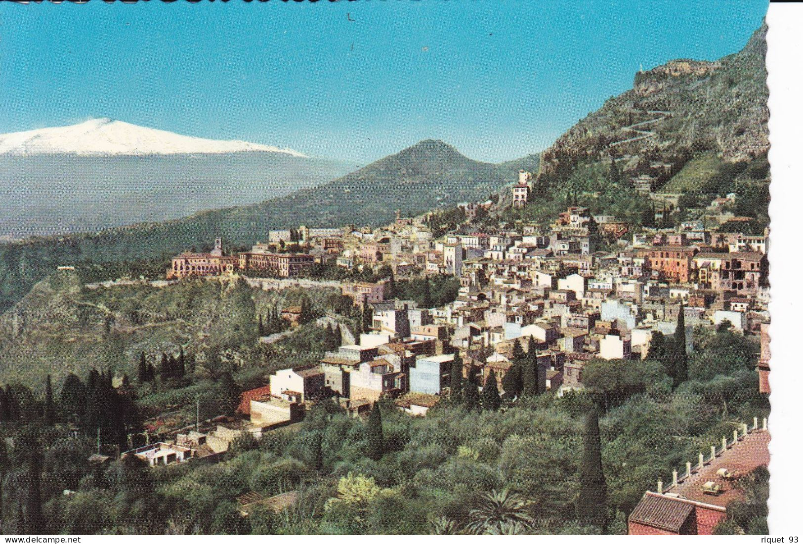 Lot 2 Cartes - TAORMINA - Messina