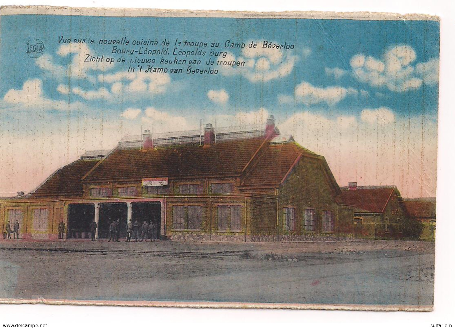 Carte Postale. BEVERLOO Vue De La Nouvelle Cuisine De La Troupe. - Leopoldsburg (Camp De Beverloo)