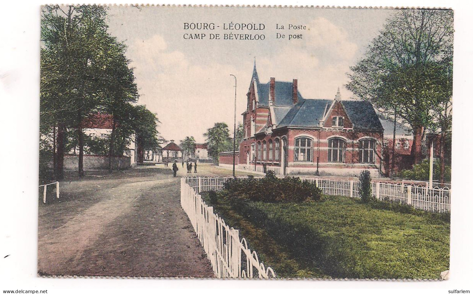 Carte Postale. BEVERLOO. La Poste. 1922 - Leopoldsburg (Camp De Beverloo)