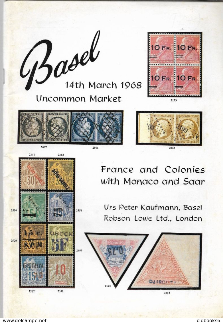 Frankreich / France, France And Colonies. Robson Lowe Auction Catalogues Ex 1968 And 1980rl. - Auktionskataloge