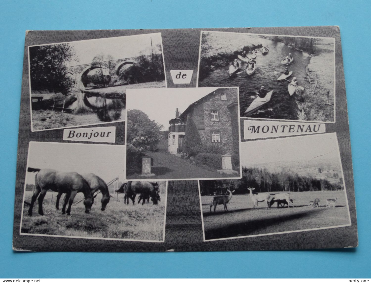 Bonjour De MONTENAU ( Edit. D. Lecoq ) Anno 197? ( Zie / Voir SCANS ) ! - Amel