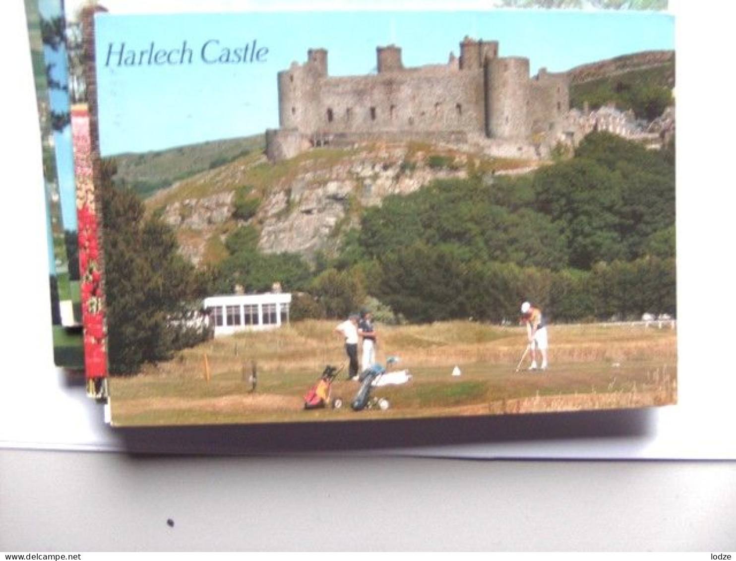 Wales Gwynedd Harlech Castle And Golf - Gwynedd