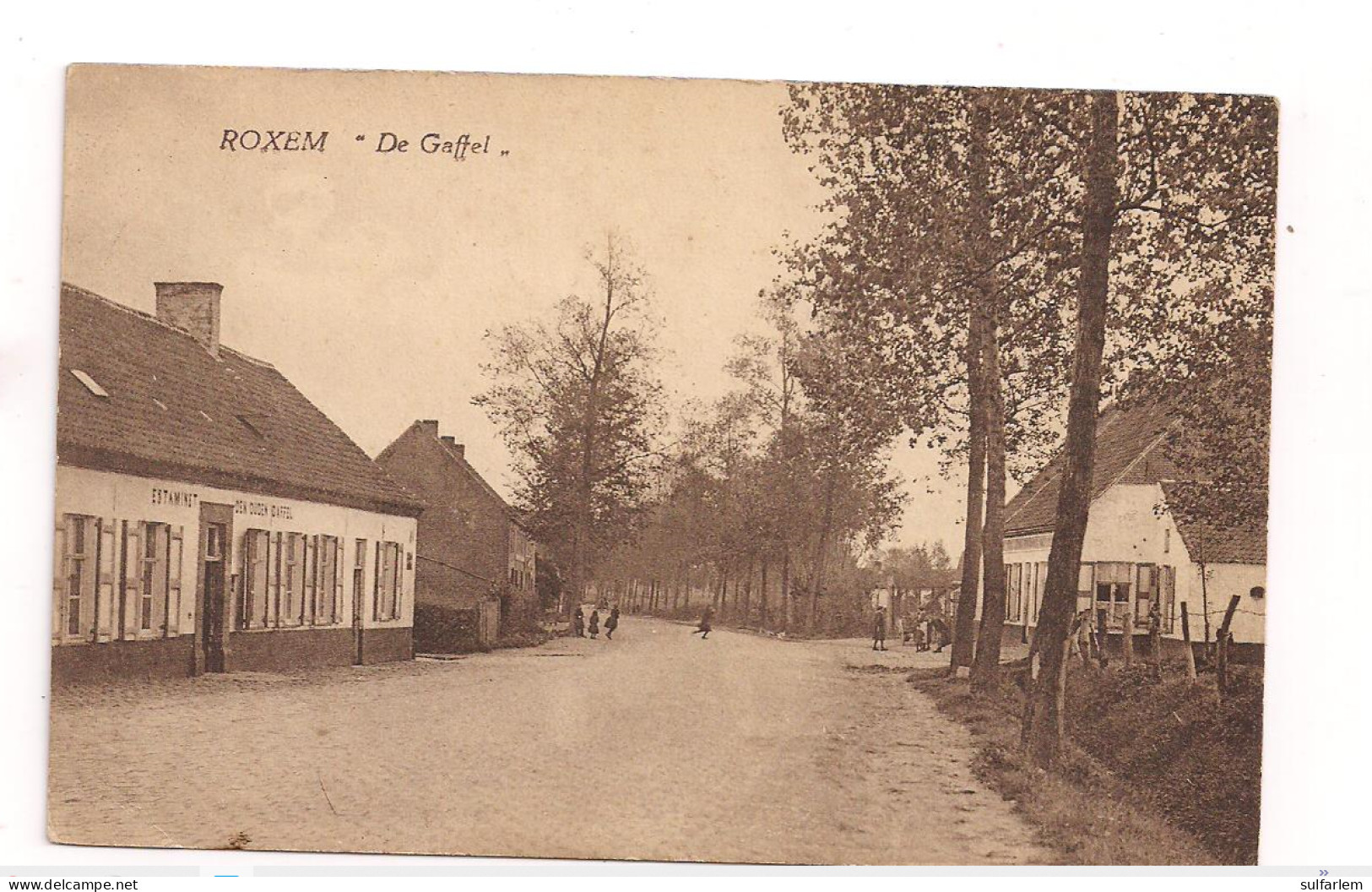 Carte Postale. OUDENBURG. ROKSEM. De Gaffel. - Oudenburg