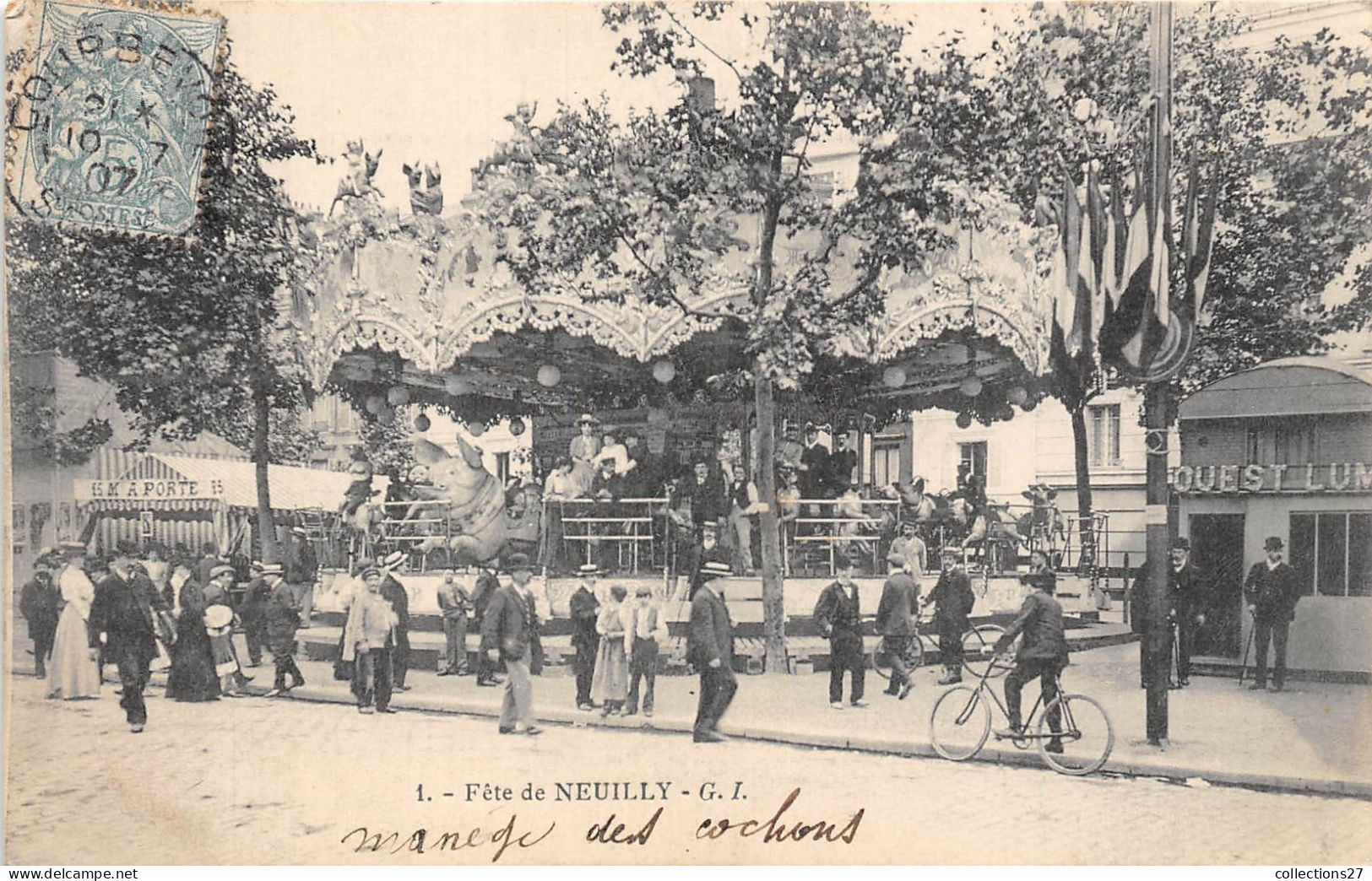 92-NEUILLY- FÊTE DE NEUILLY  ( VOIR MANEGE ) - Neuilly Sur Seine