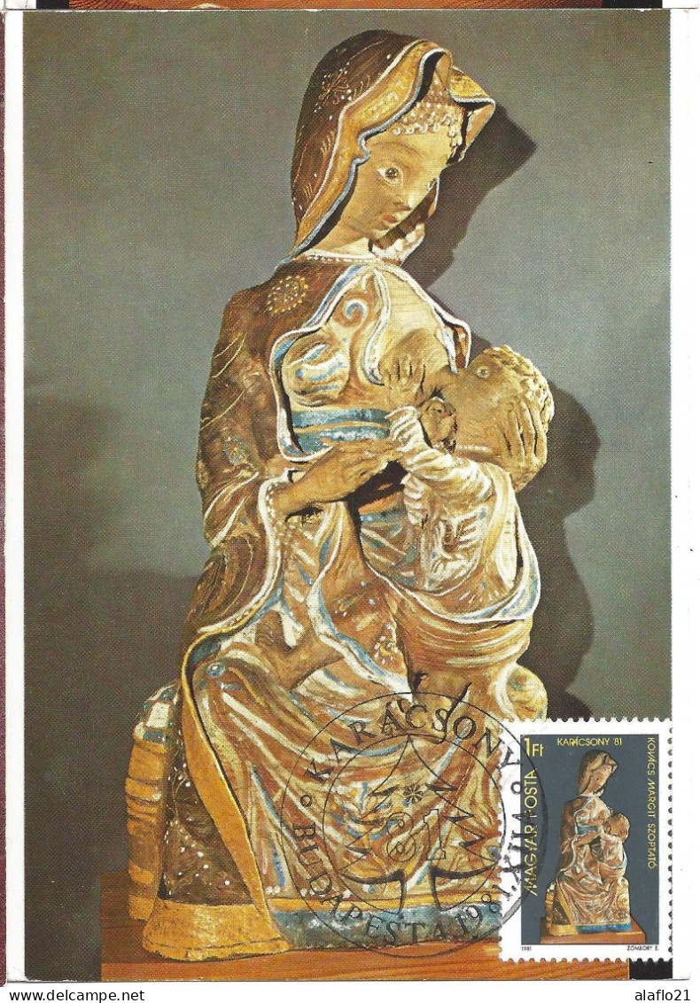HONGRIE - CARTE MAXIMUM - Yvert N° 2783 - POTERIE De Margit KOVACS - Maximumkaarten