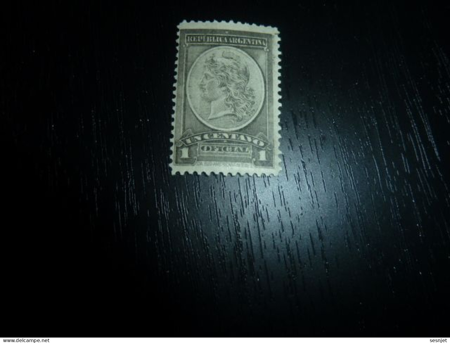 Republica Argentina - Timbre De Service - 1 Centavo - Gris - Yt 30 - Neuf - Année 1901 - - Unused Stamps