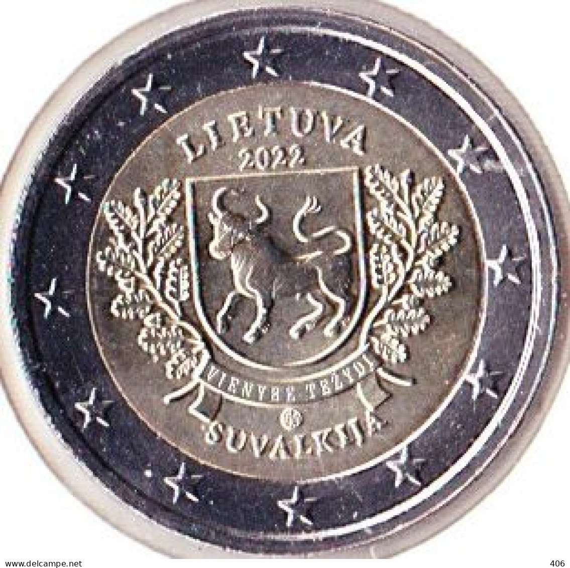 2 Euros Commémoratif Lituanie 2022 - Lithuania