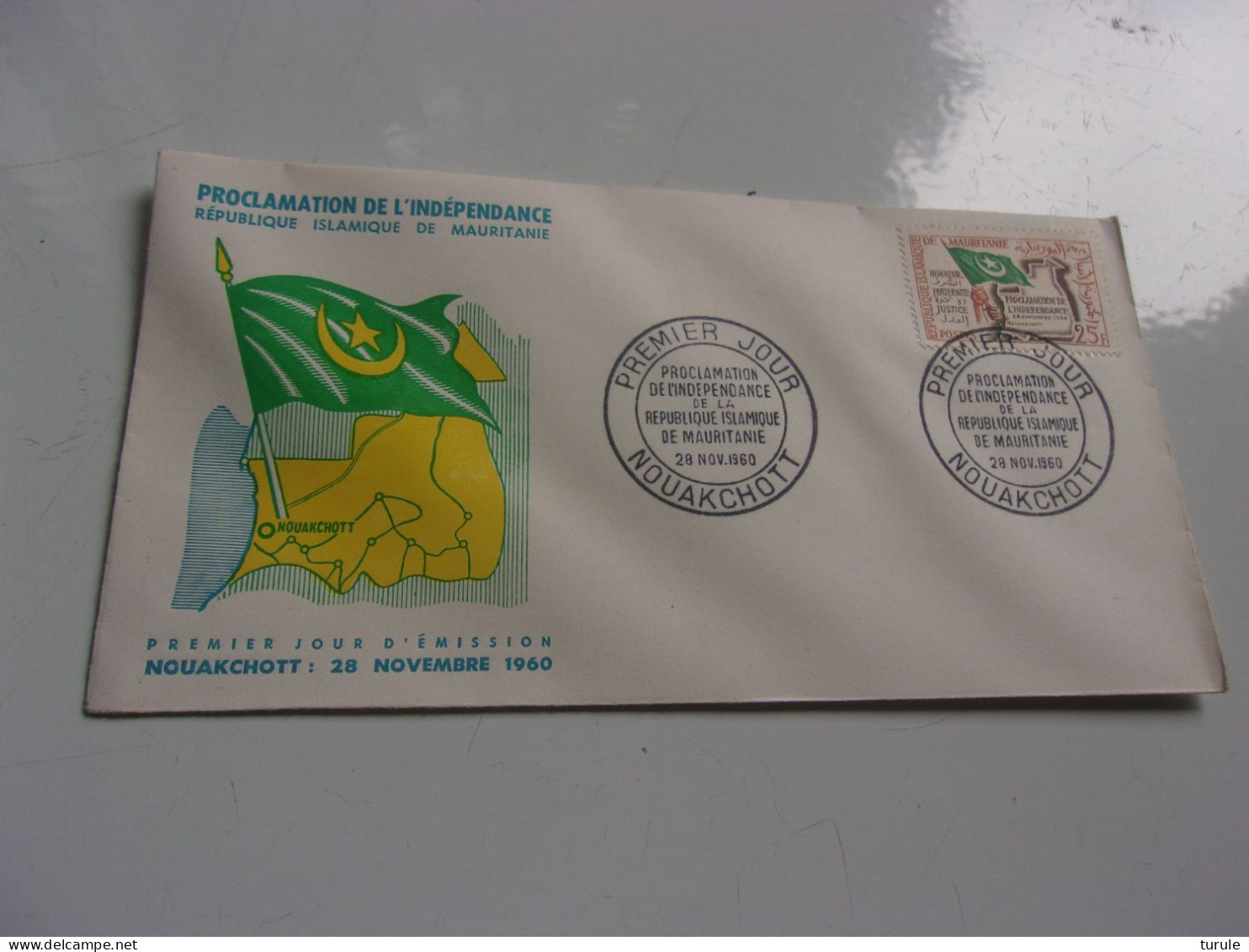 MAURITANIE (1960) Proclamation De L'indépendance - Mauritanie (1960-...)