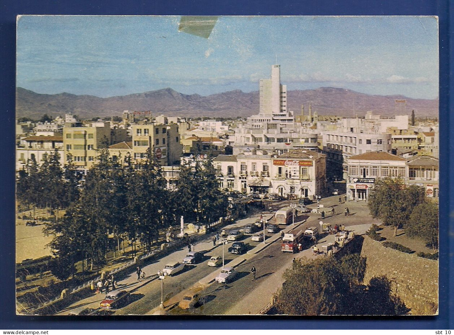 Cyprus - Metaxas Square With Kyrenia Mountains In The Background [D.A.Gabrielides 69] - Chypre