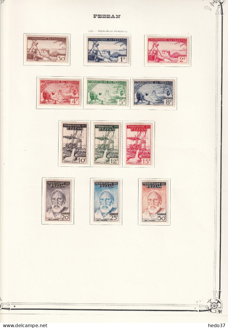 Fezzan N°28/67 - Collection Vendue Page Par Page - Neuf * Avec Charnière - TB - Unused Stamps