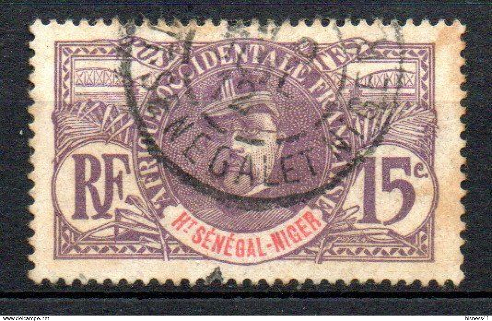 Col33 Colonie Haut Sénégal & Niger N° 6 Oblitéré Cote : 7,00€ - Used Stamps