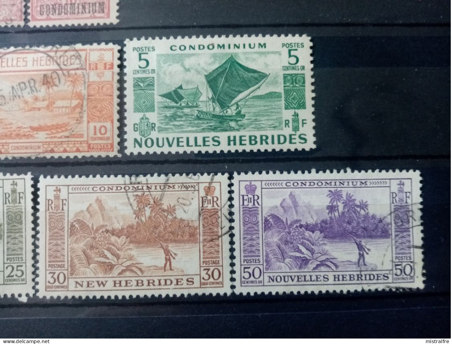 NOUVELLES-HEBRIDES. 1908 - 53.  N° 2 à 151. 3 NEUFS++/+ Et 6 Oblitérés .  Côte YT Colonies 2022 : 26,00 € - Usados