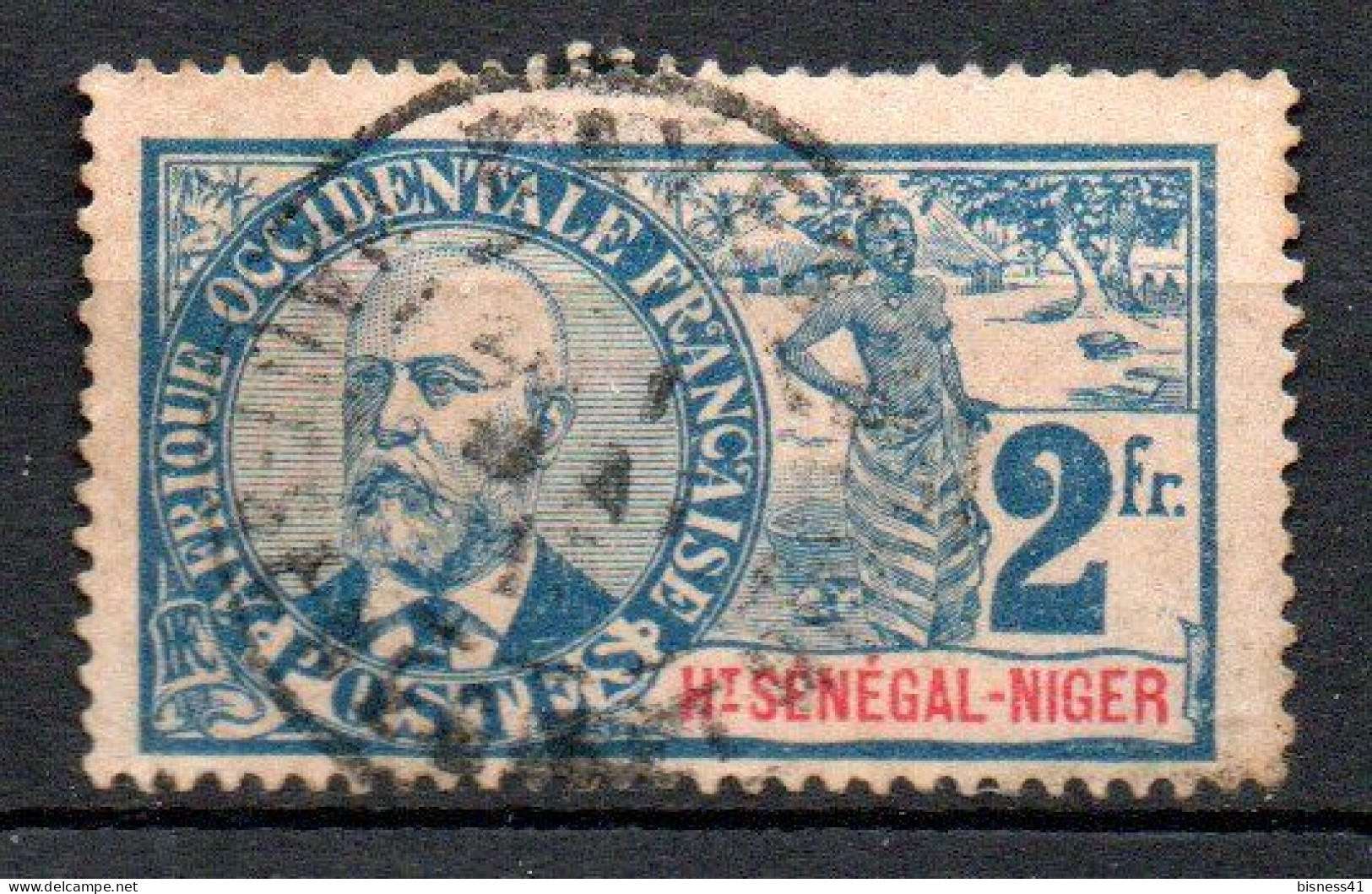 Col33 Colonie Haut Sénégal & Niger N° 16 Oblitéré Cote : 72,00€ - Gebruikt