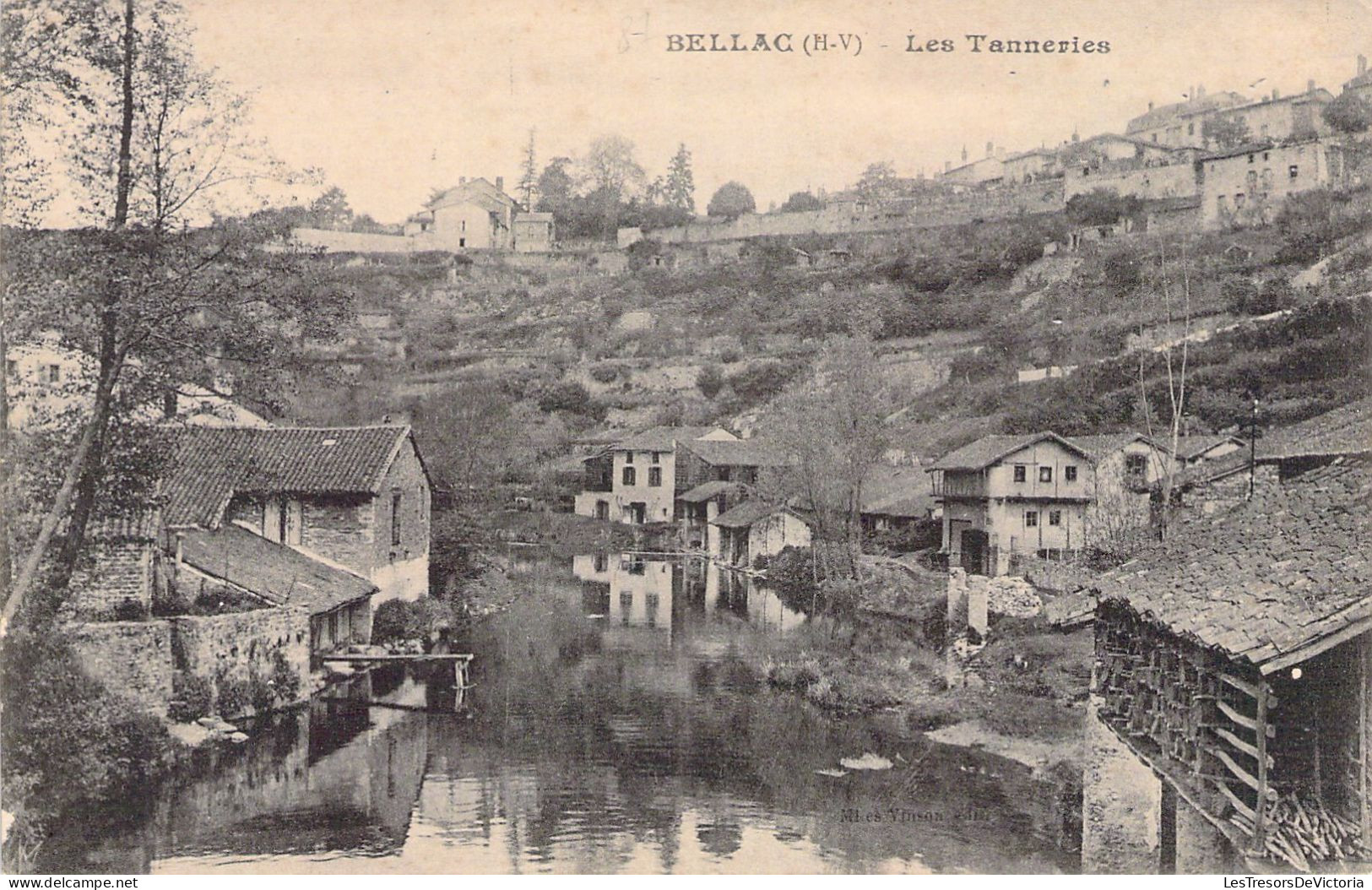 FRANCE - 87 - BELLAC - Les Tanneries - Carte Postale Ancienne - Bellac
