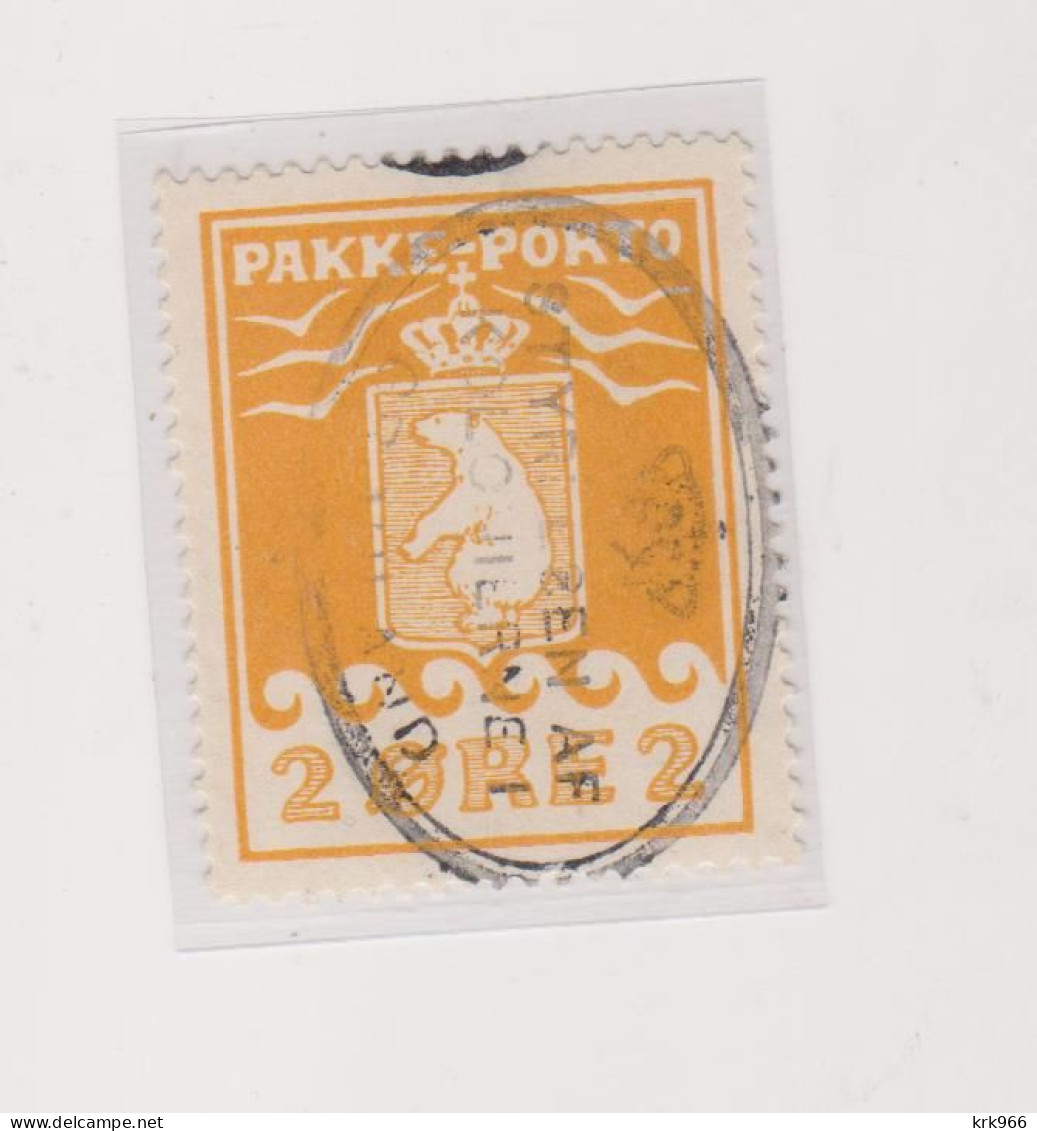 GREENLAND 1915 2 O  Nice  Parcel Stamp Used - Spoorwegzegels