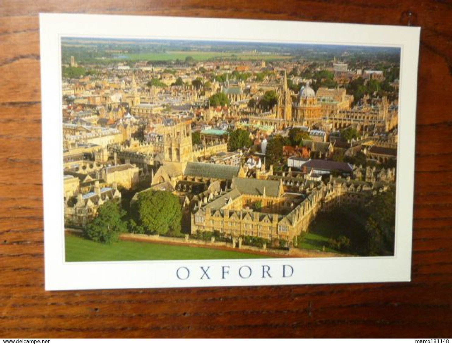 OXFORD - Aerial View From The South - Oxford