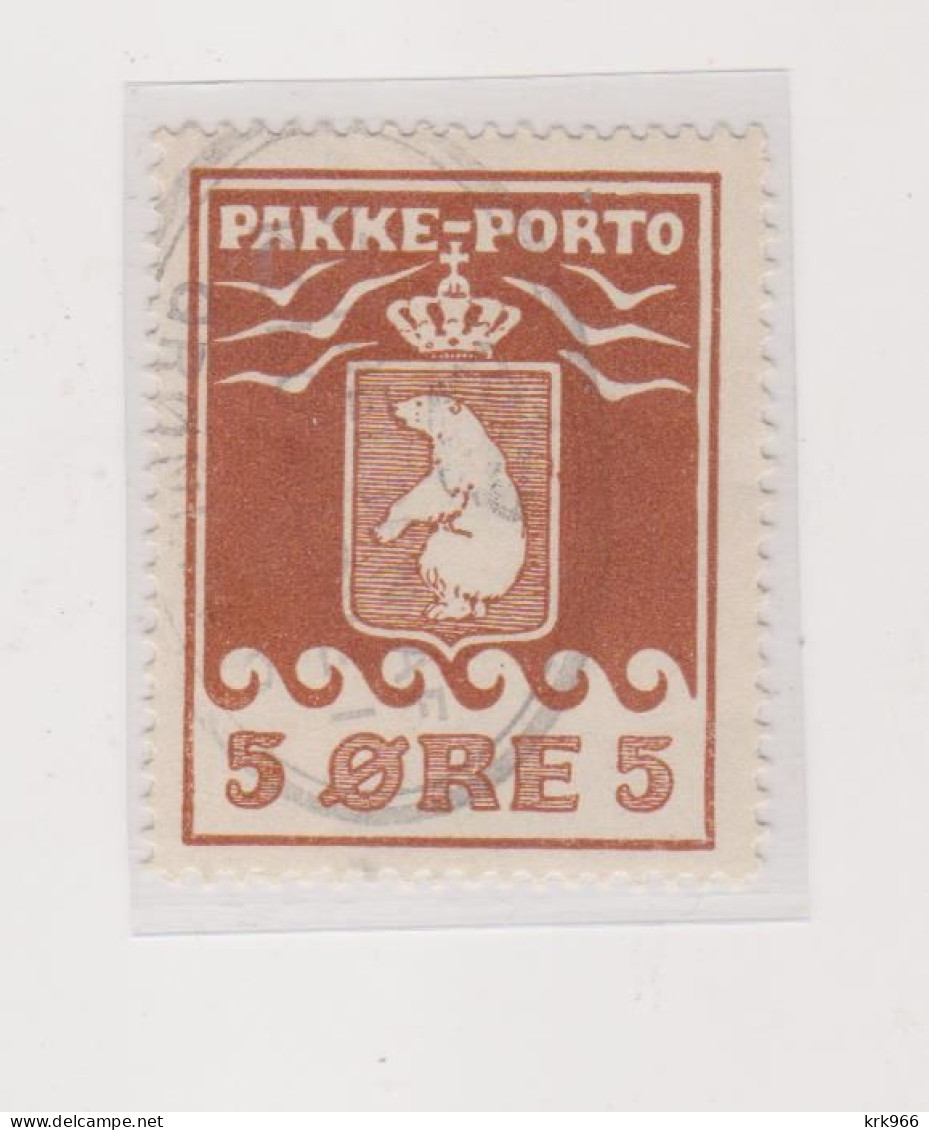 GREENLAND 1915 5 O  Nice  Parcel Stamp Used - Parcel Post