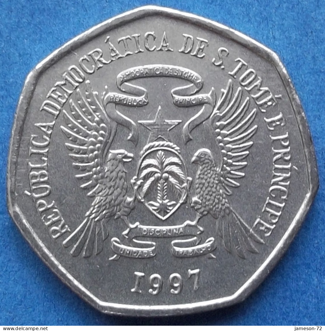 SAINT THOMAS & PRINCE ISLAND - 500 Dobras 1997 "monkey In Trees" KM# 89 Democratic Republic (1975) - Edelweiss Coins - Sao Tome En Principe