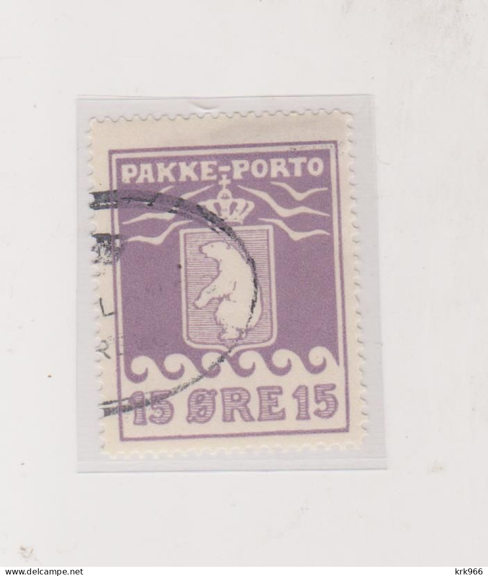 GREENLAND 1915 15 O  Nice  Parcel Stamp Used - Paketmarken