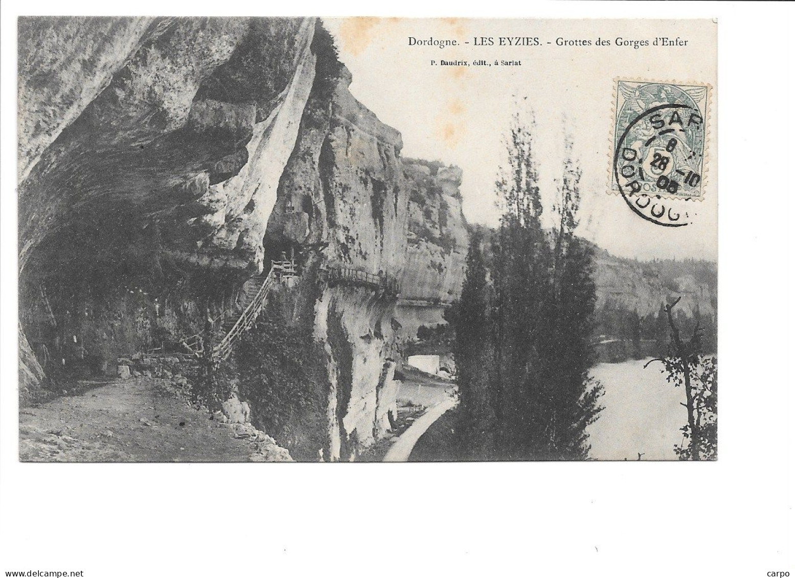 Les Eyzies. - Grottes Des Gorges D'Enfer. - Les Eyzies