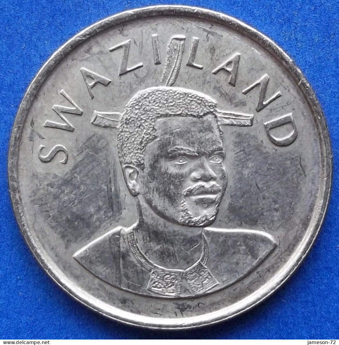 SWAZILAND - 2 Emalangeni 2010 "lilies" KM# 46 King Msawati III (1986) - Edelweiss Coins - Swaziland