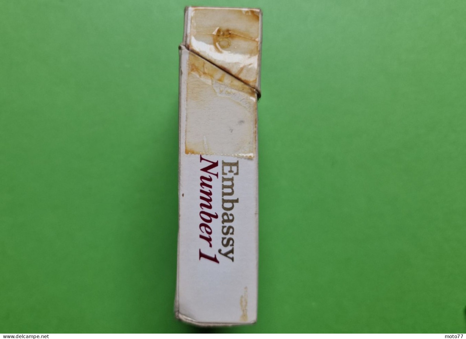 Ancien PAQUET De CIGARETTES Vide - EMBASSY NUMBER 1 - Vers 1980 - Sigarettenkokers (leeg)