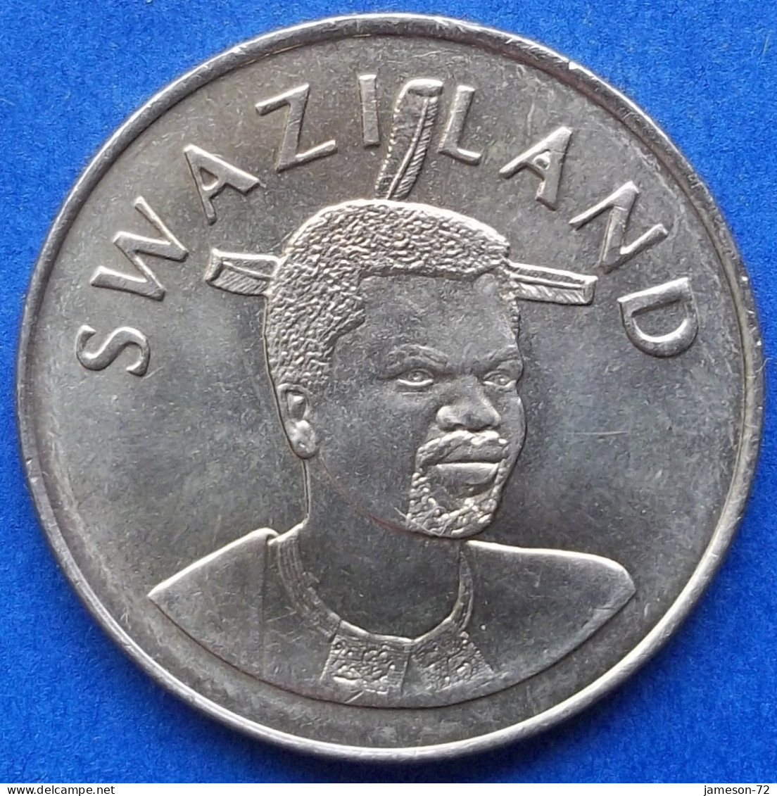 SWAZILAND - 5 Emalangeni 1999 "national Arms" KM# 47 King Msawati III (1986) - Edelweiss Coins - Swaziland