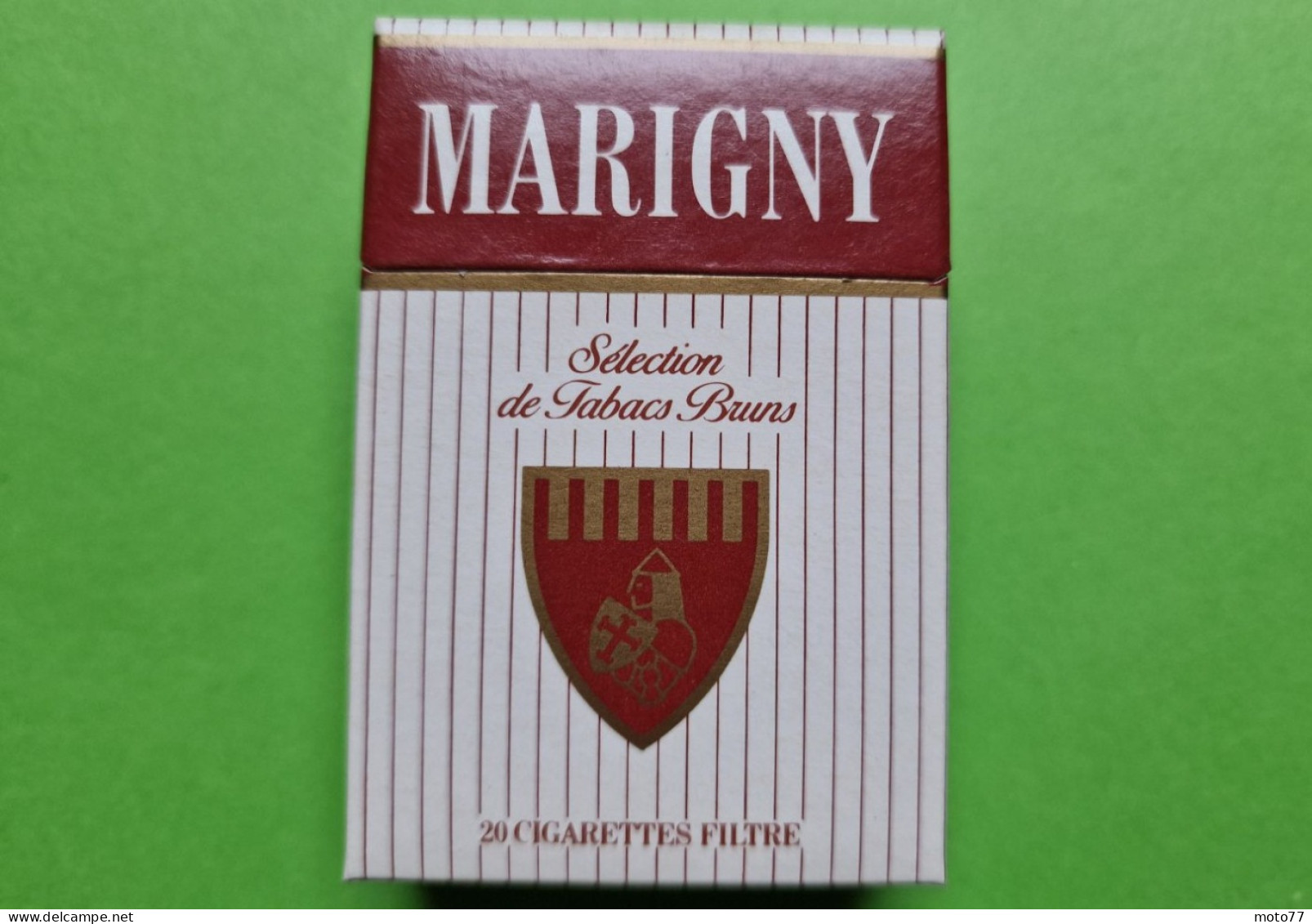 Ancien PAQUET De CIGARETTES Vide - MARIGNY - Vers 1980 - Etuis à Cigarettes Vides