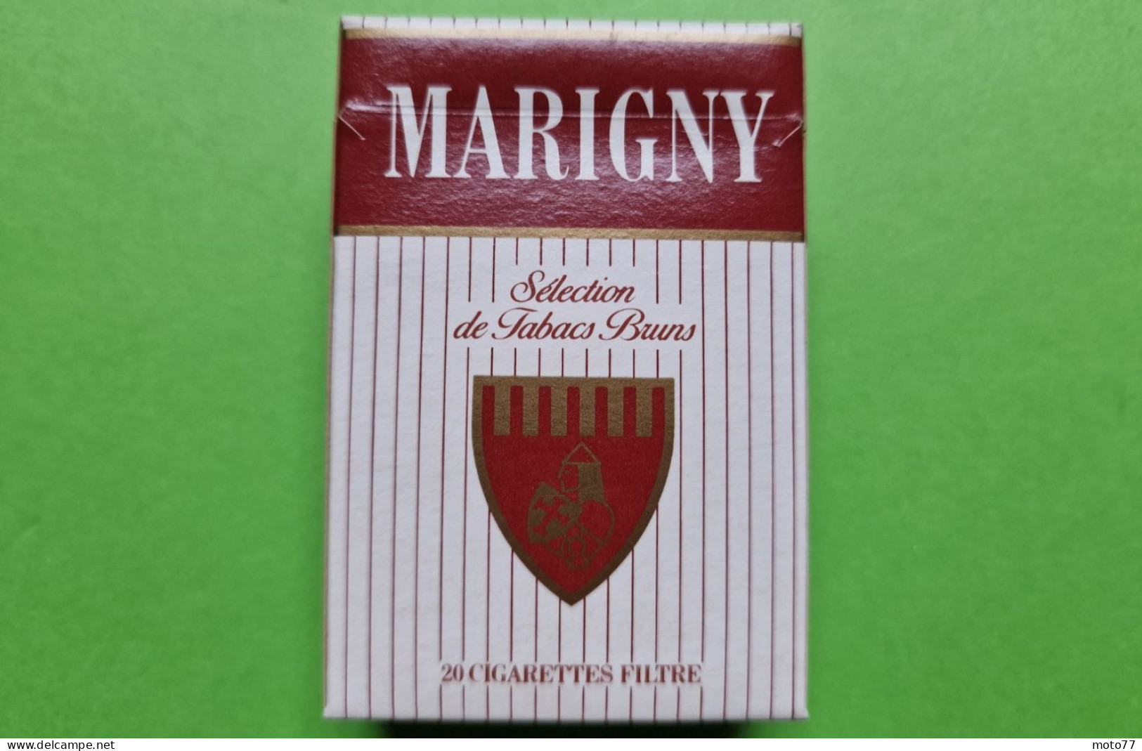 Ancien PAQUET De CIGARETTES Vide - MARIGNY - Vers 1980 - Estuches Para Cigarrillos (vacios)