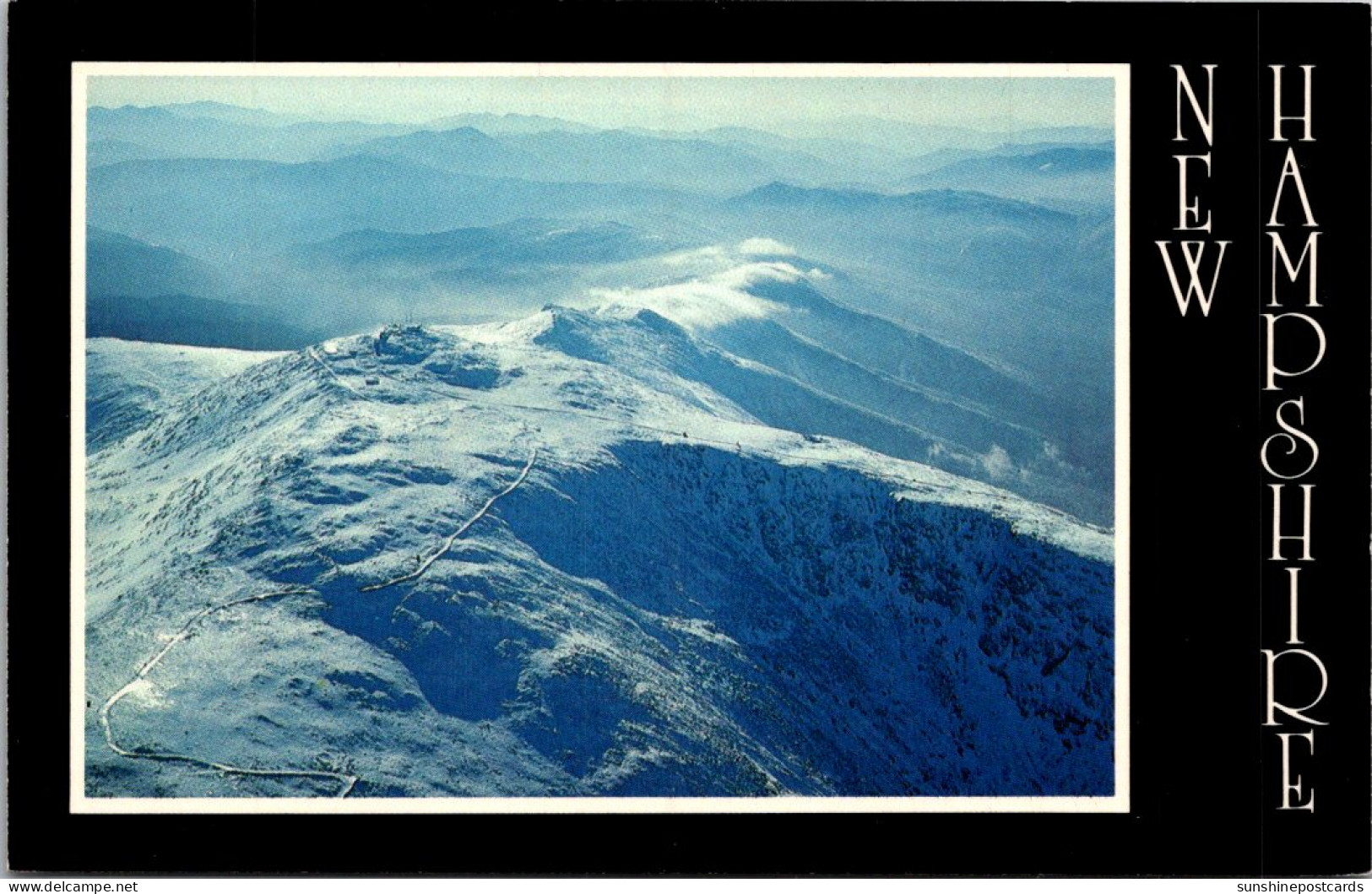 New Hampshire White Mountains Looking South Toward Mt Washington - White Mountains