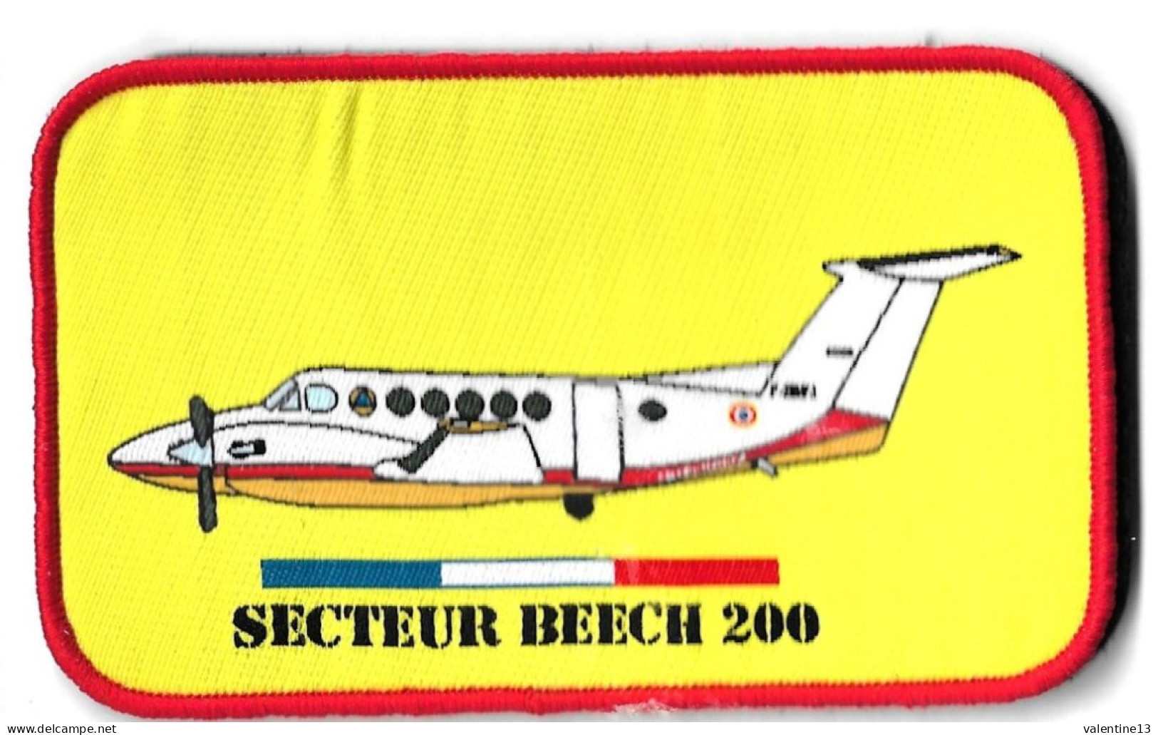 Ecusson SECURITE CIVILE SECTEUR BEECH 200 - Pompieri