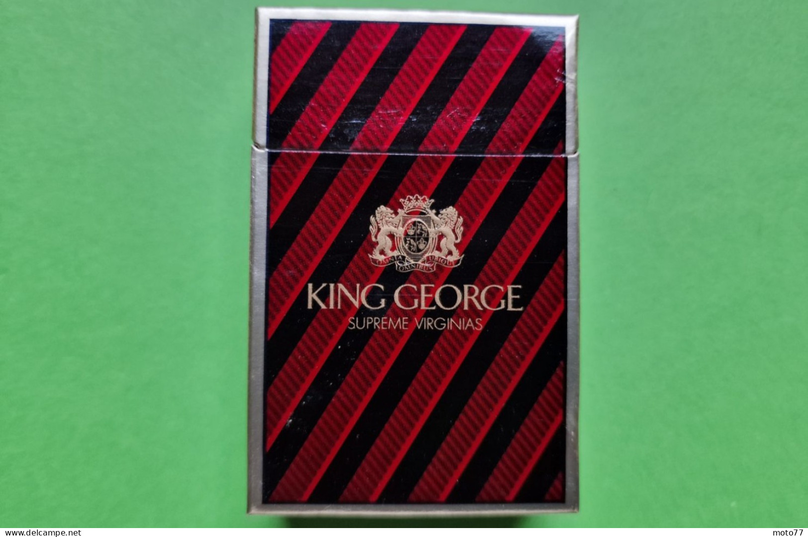 Ancien PAQUET De CIGARETTES Vide - KING GEORGE - Vers 1980 - Empty Cigarettes Boxes